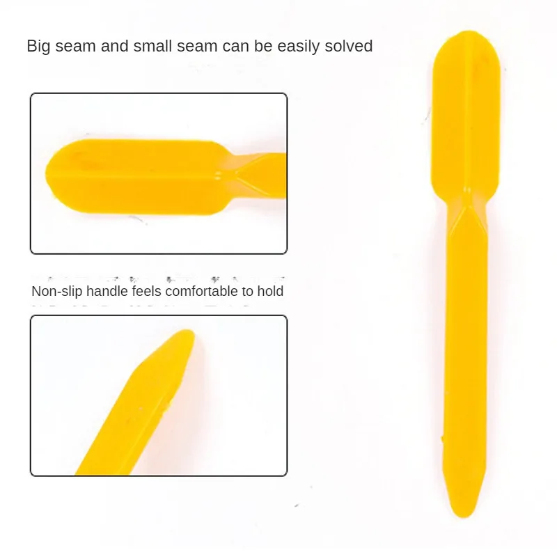 2pcs Plastic Drywall Corner Scraper putty knife Finisher Cleaning Stucco Removal Builder Tool for floor wall ceramic Tile DIY