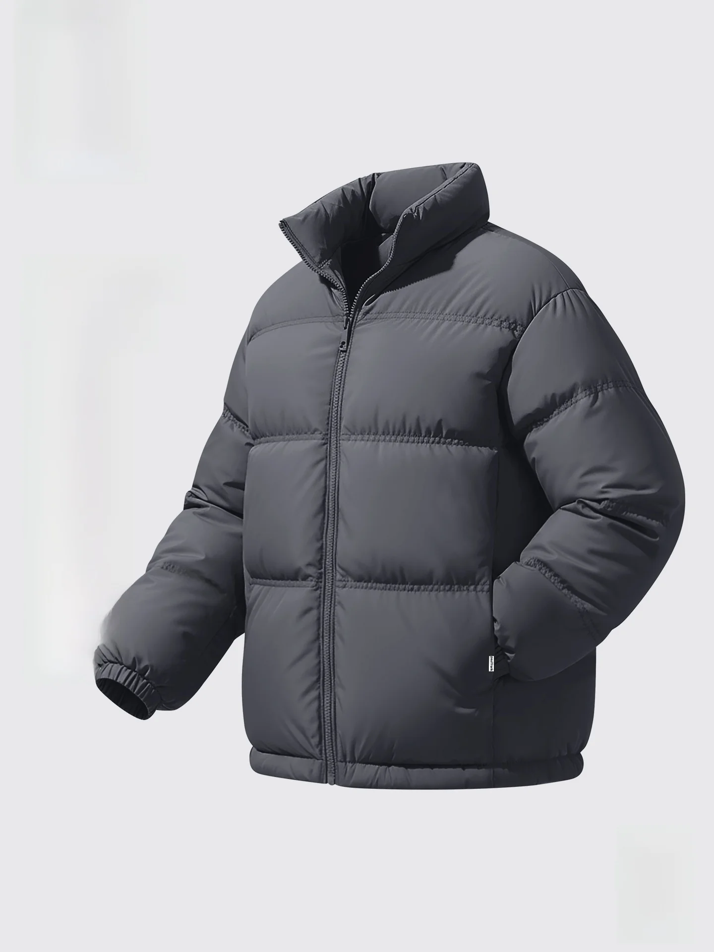 

Monkey Bread Du down Jaet Men's ort Thiened Stand Collar Winter Warm Outerwear Polyester Fiber ell