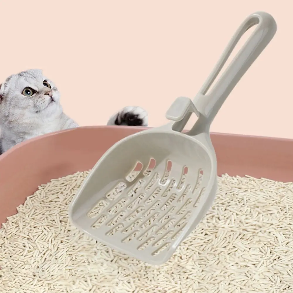 Cats Litter Scoops Lizards Mesh Screen Fecal Spoon Durable Kitty Reptile Pets Sifter Shovel Cat Sand Cleaning Litter Box Scooper