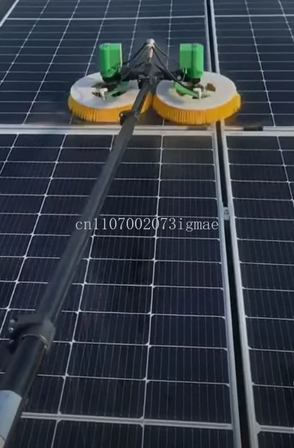 Photovoltaic panel cleaning machine tool cleaning brush mechanical solar panel assembly