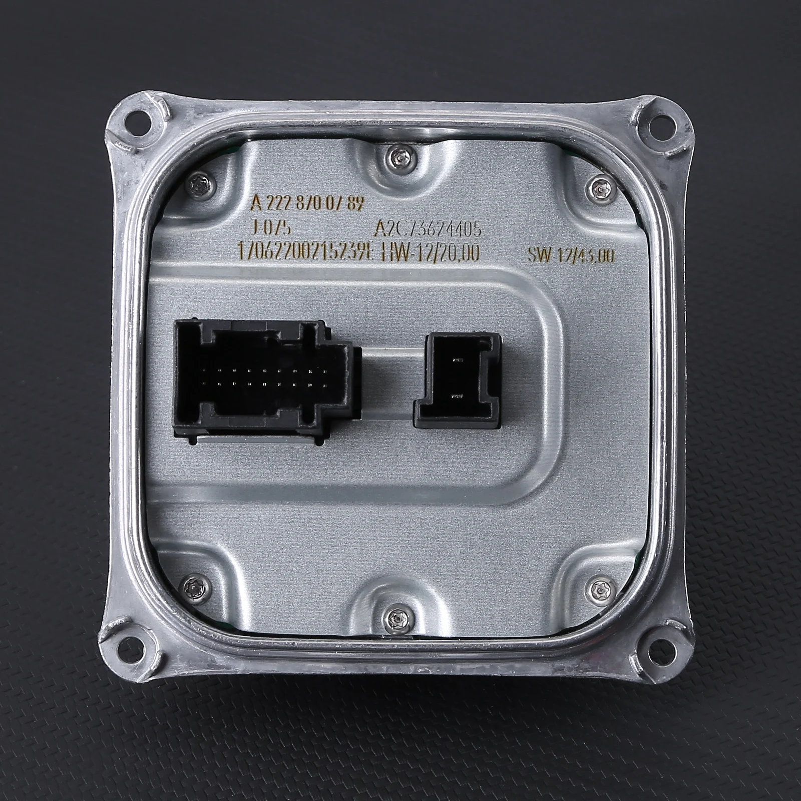 

LED Ballast Headlight Voltage Regulator Module, Compatible with Mercedes-Benz W205, W212, W222 E-Class and S-Class, Part Number: