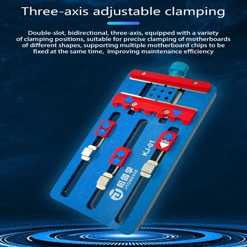 JITONGXUE KJ-01 trois axes Quatre-position Multifonctionnel Fixation Haute Température 02/10/2018 Carte Principale IC Puce Outil De Positionnement