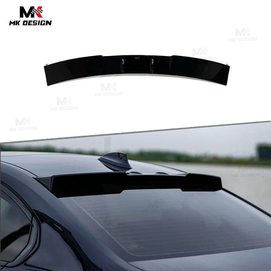 Gloss Black VTEN Style Rear Roof Spoiler for BMW 3 Series G20 G28 2020-2022 ABS Rear Top Wing Window Lip Car Accessories