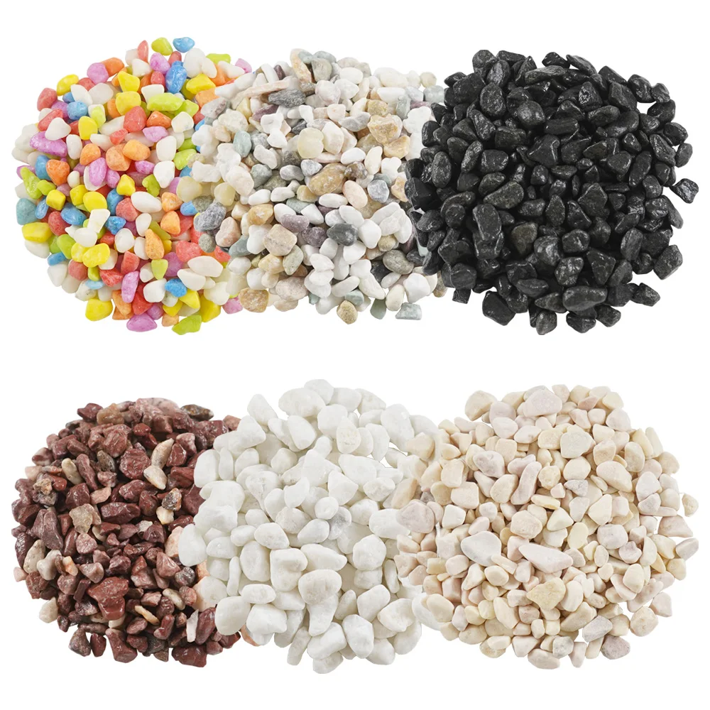 حديقة طبيعية حصى زهرة بونساي حجر وعاء صغير نبات عصاري حوض للأسماك الحجارة في الهواء الطلق حصى عصاري مزهرية مزخرفة #1