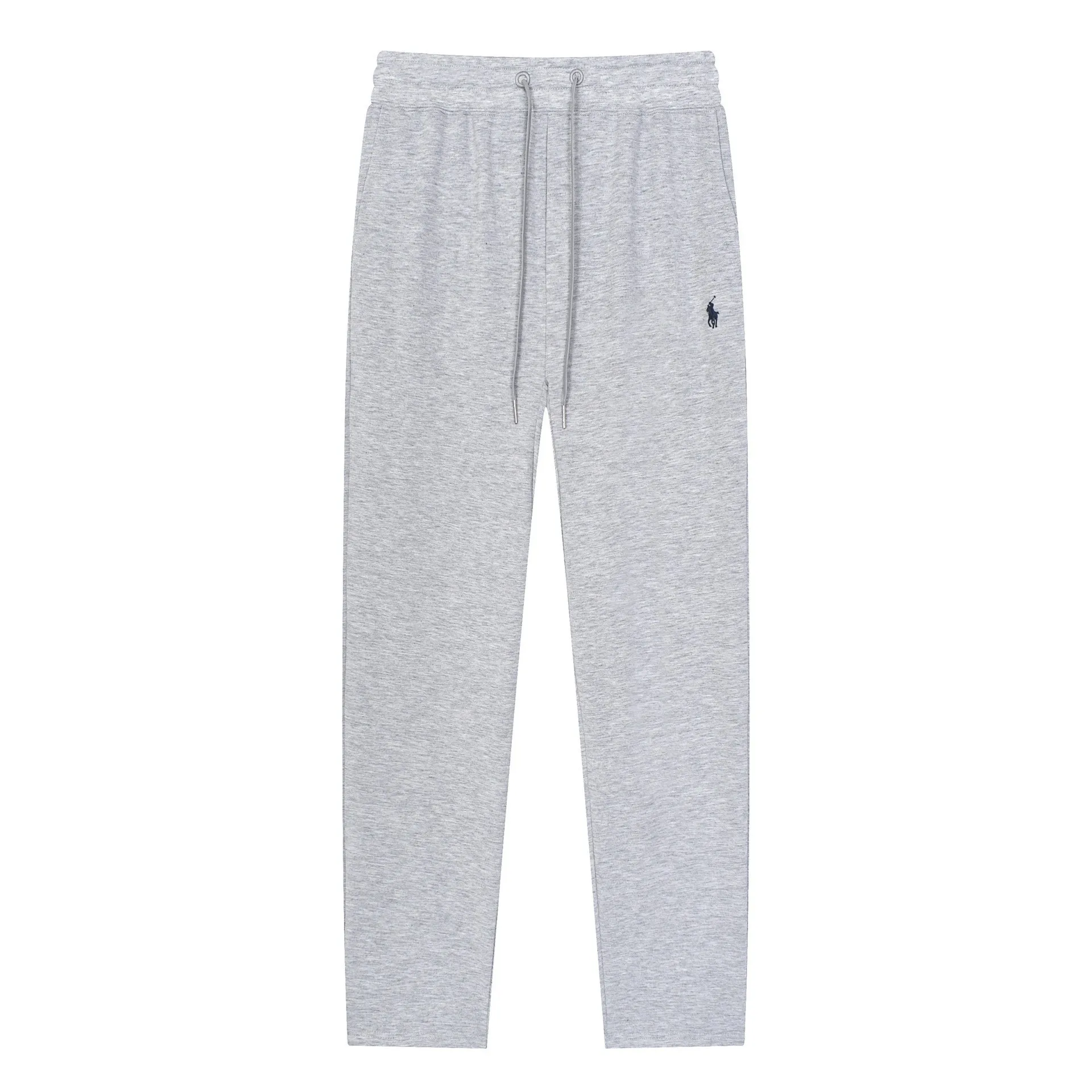 Loose wide leg men's casual pants for autumn and winter straight leg pants with rope waist for women's casual pants