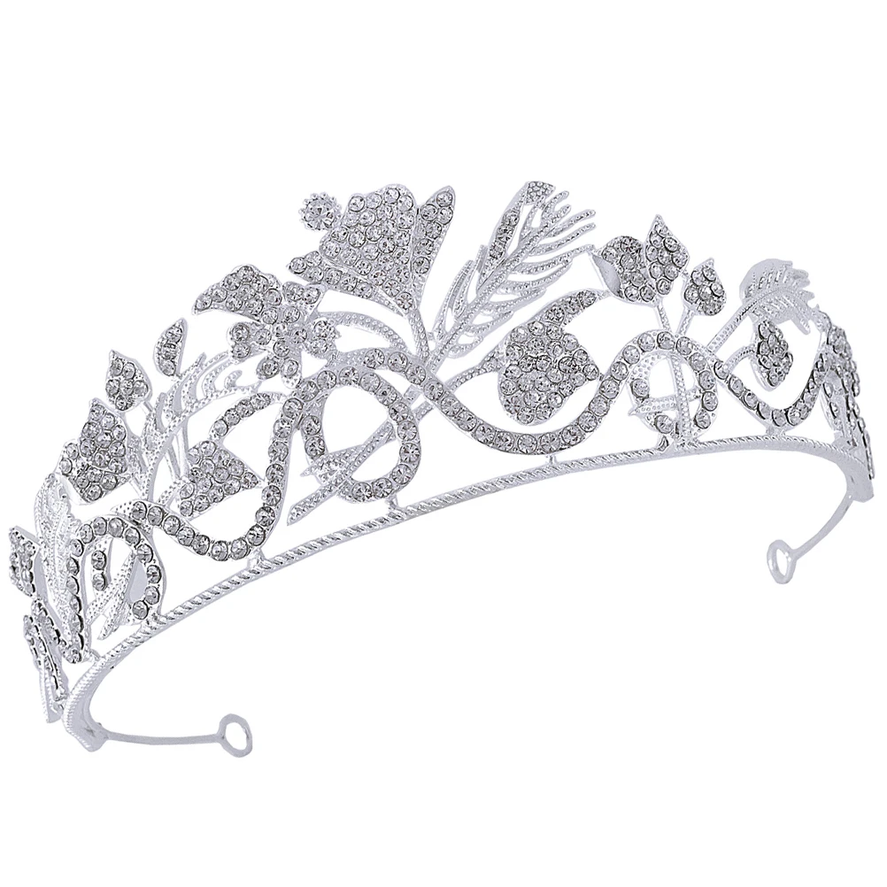 

Captivating Wheat Hair Accessory with Sparkling Rhinestones Stylish Wedding for Brides
