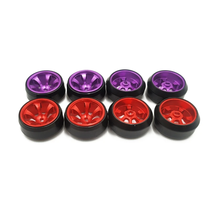 

4 Pack Aluminum Alloy for Rim Wheel for RC 1/28 Wltoys K969 K989 P929 Tires