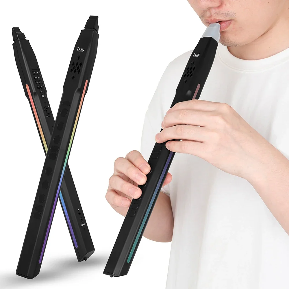 

Цифровой духовой инструмент, перезаряжаемый электронный саксофон, электронный духовой инструмент, 13-тонная электрическая паяльная трубка, встроенный динамик