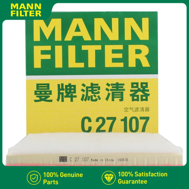 

C27107 For Buick Verano 1.6L 2.4L For Chevrolet Cruze Cruze Limited 2011-19 1.4L 2.0L MANN FILTER Air Filter 13272719 19254707