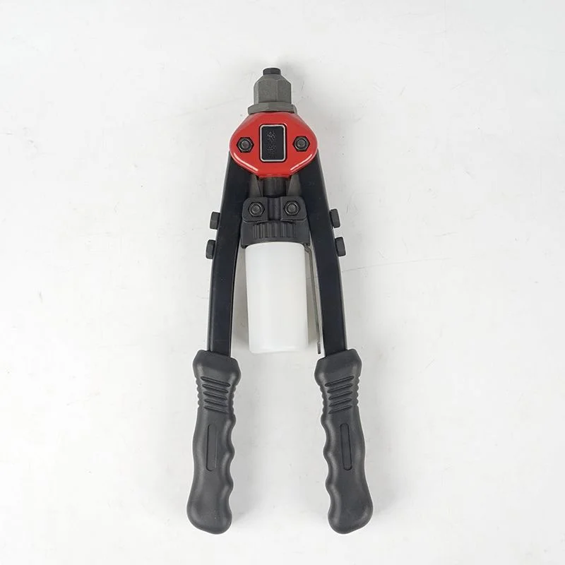 Rivet Gun Industrial Grade Heavy Duty Double Handle Manual Labor-saving Cap Gun Manual Core Pulling Nail Riveting Gun 320mm