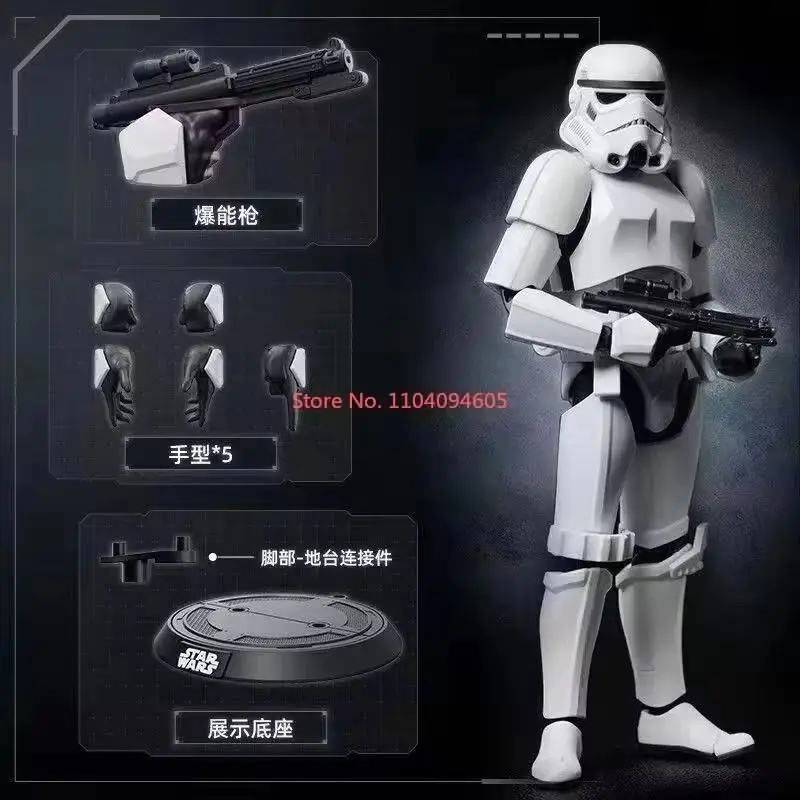 Blokees Star Wars Action Figure Darth Vader Luke Skywalker Han Solo Stormtrooper Champion Class Model Toy For Adult Collectible view 5