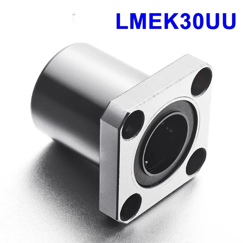 

2pcs LMEK30UU 30mm Shaft Flange Guide Square Flange Linear Bearing Europe Version 30x47x68mm CNC Flange Linear Motion Bush