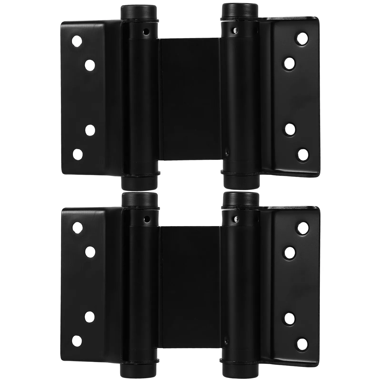 

2 шт. пружинные двойные распашные петли из нержавеющей стали для салонных дверей, уличных дверей жилых домов, петли для ворот, доводчики для дверей