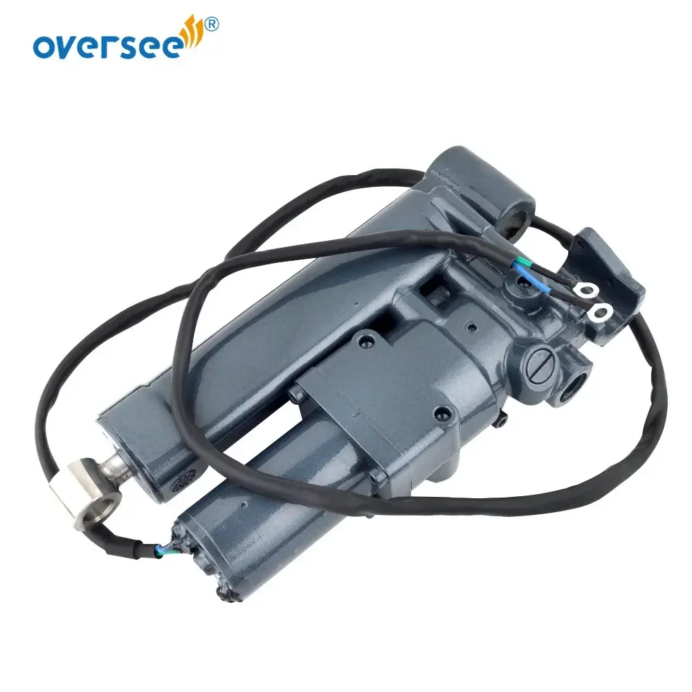 65W-43800-02-4D Power Tilt Trim Assy For Yamaha F25 F30HP 40HP Outboard Single Ram Gray Color 65W-43800