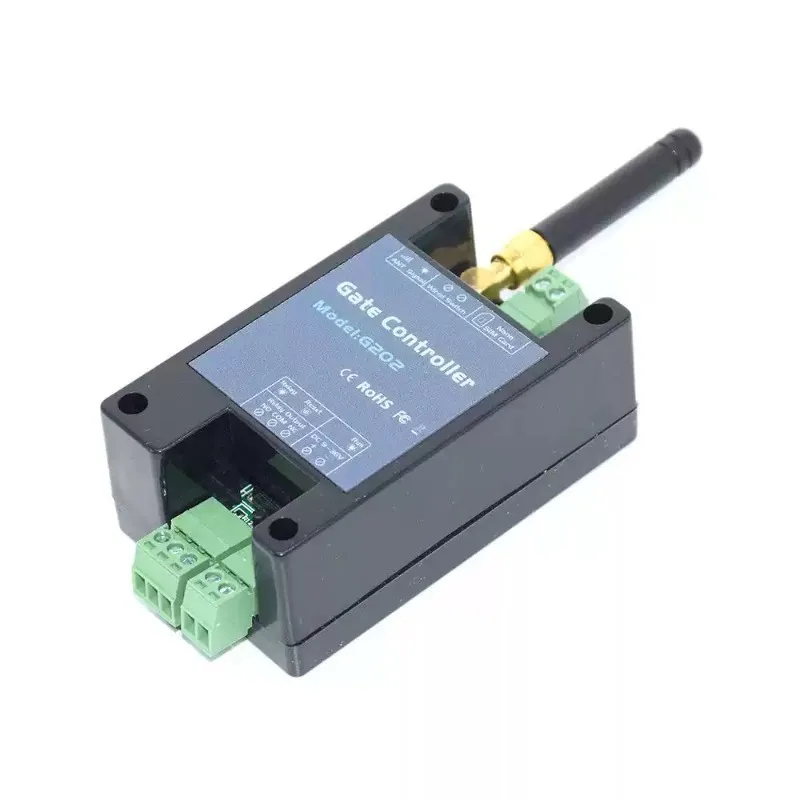 GSM Remote Control Gate Opener Relay Switch Phone SMS Wireless Access Control Security System G202 Universal Garage Door Opener
