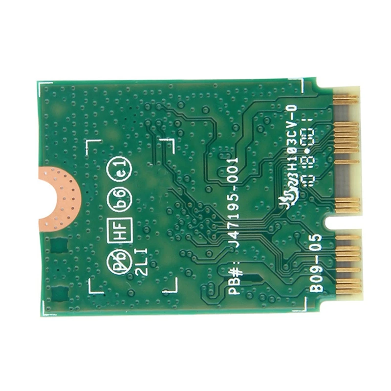 مجموعة إنتل ثنائية النطاق ، بطاقة واي فاي لاسلكية لسطح المكتب ، بلوتوث ، 802.11Ac ، M.2 ، CNVI ، 9560ngw ، Mbps ، AC