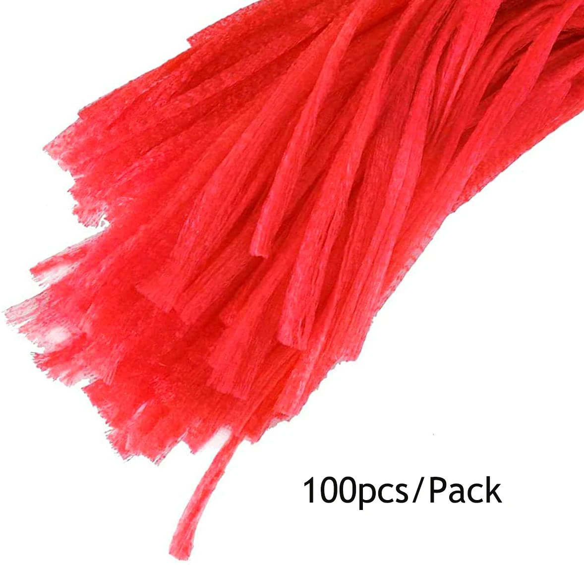 100pcs Reusable Drawstring Mesh Bag Hanging Mesh Egg Netting Bag for Fruit Vegetable Food Storage Bag