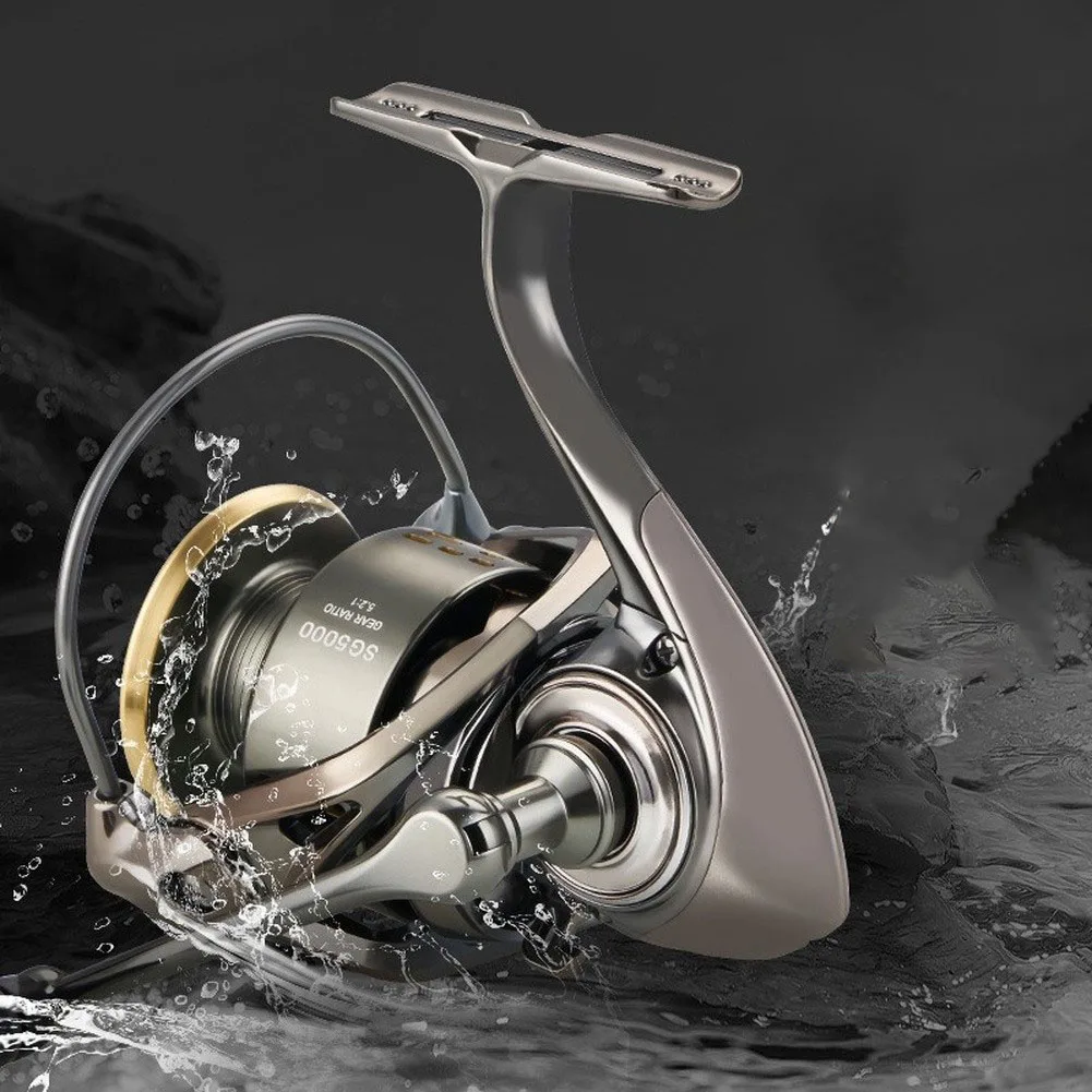 for-sg-compatible-reel-with-52-1-ratio-12kg-max-drag-6-1-ball-bearings-lightweight-composite-spool-shell-silver
