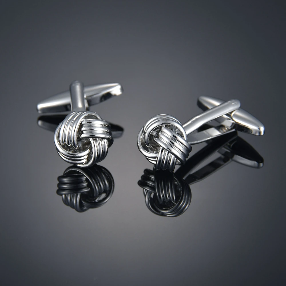 Novelty Cuff Links Gold Twist Quality French Shirts Cufflinks for men\'s business wedding Jewellery gifts gemelos