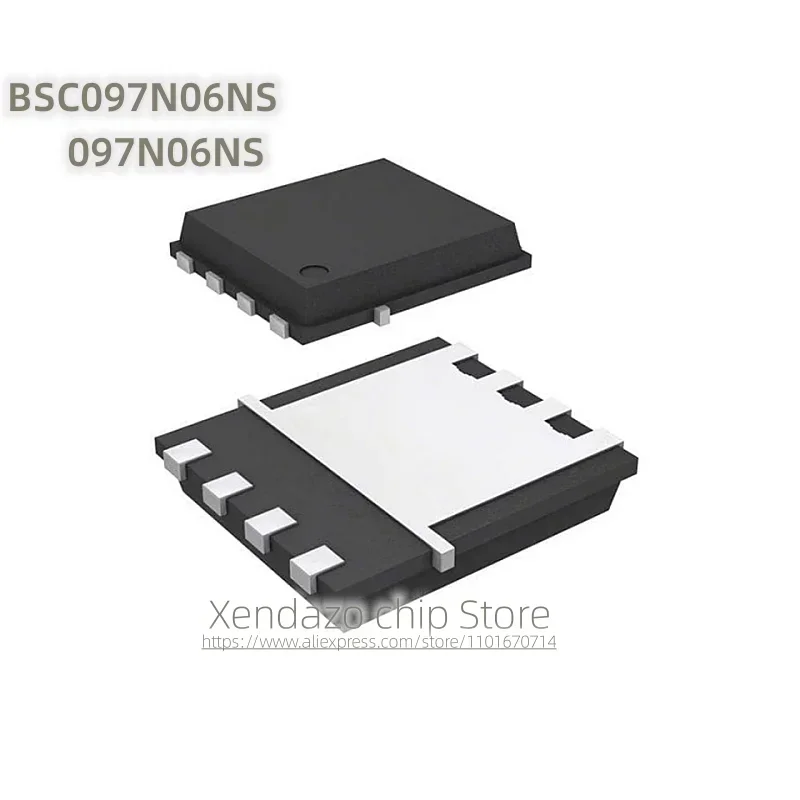 5pcs/lot BSC097N06NS 097N06NS TDSON-8 package Original genuine 46A 60V MOS field effect