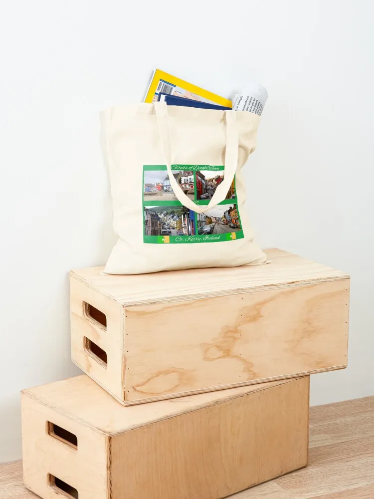 Streets of Dingle Town 3 Tote Bag shopper bags for women sacs de shopping Shopper bag Women's bags