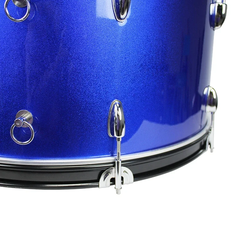 Marching  Drum Sets 24x12(10)inch Stainless Steel Material Marching Band Drums Adjustable Accessories