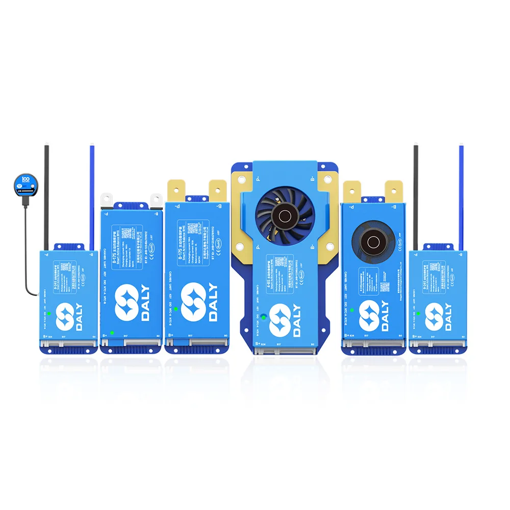 DALY Smart Active Balance BMS 1A Active Balance Bluetooth UART 4S 8S 17S 24S 40A 60A 100A 150A for Lifepo4 Li-Ion Battery 18650