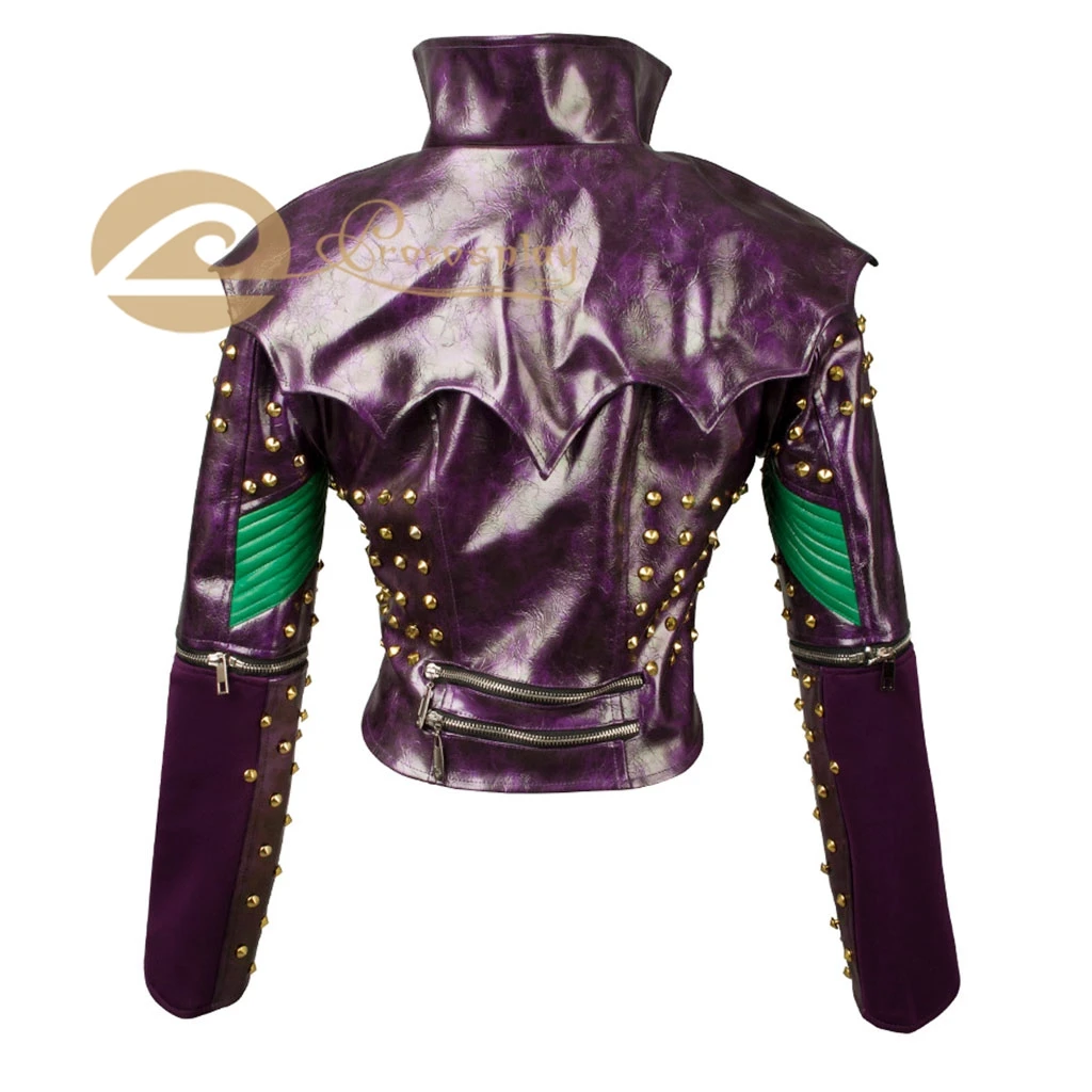 Mal Cosplay Costume Jacket Women Coat Role Play Halloween mp003805