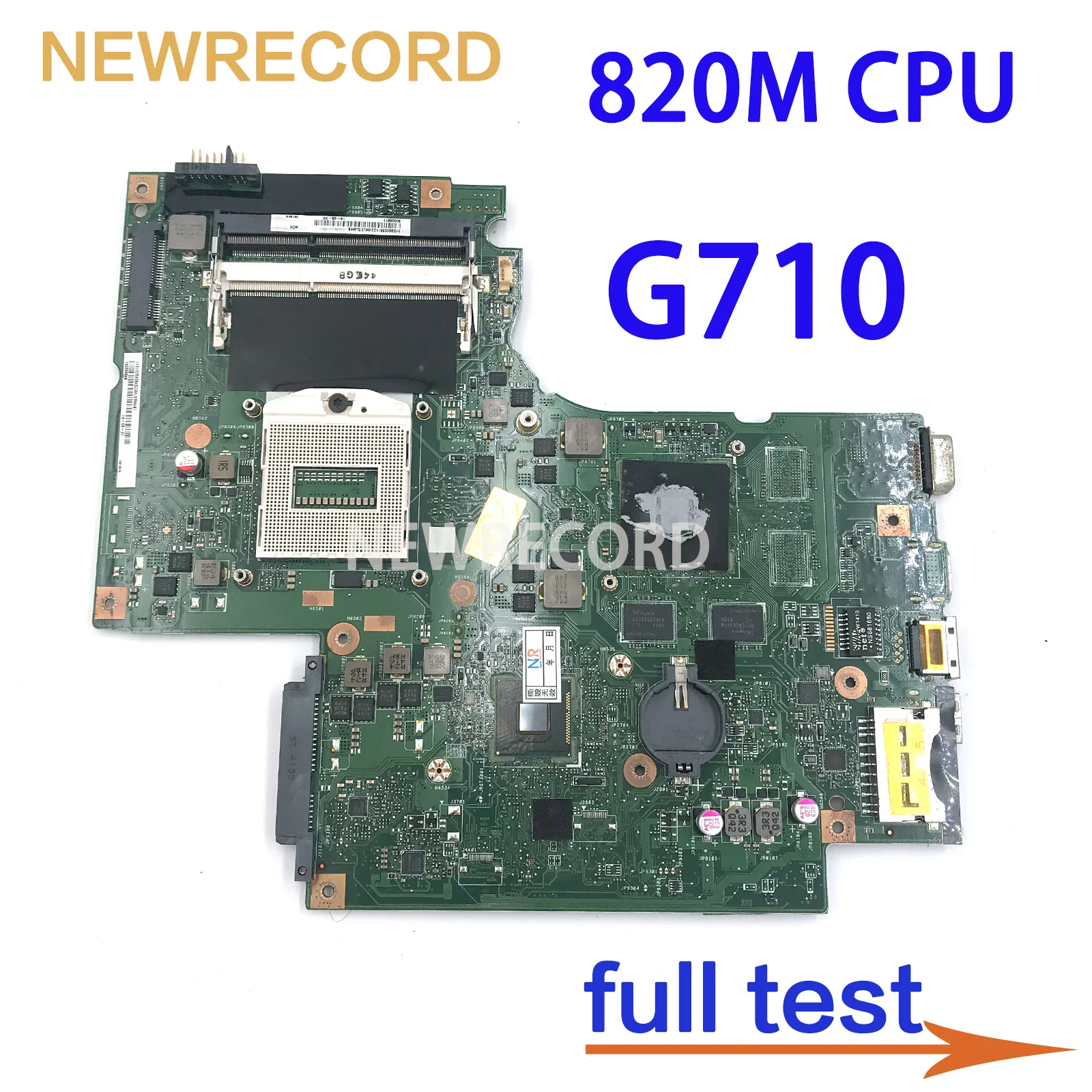 

For Lenovo G710 Laptop Motherboard 0090004372 DUMBO2 NVIDIA 820M Graphics Main Board Full Test