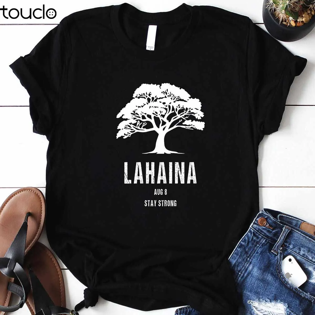 Maui Hawaii Strong Maui Wildfire Lahaina Survivor New T-Shirt