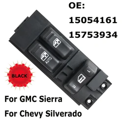 15753934 Car Accessories For Chevrolet Silverado GMC Sierra Front Left Electric Power Window Switch Lifter Control Button Black