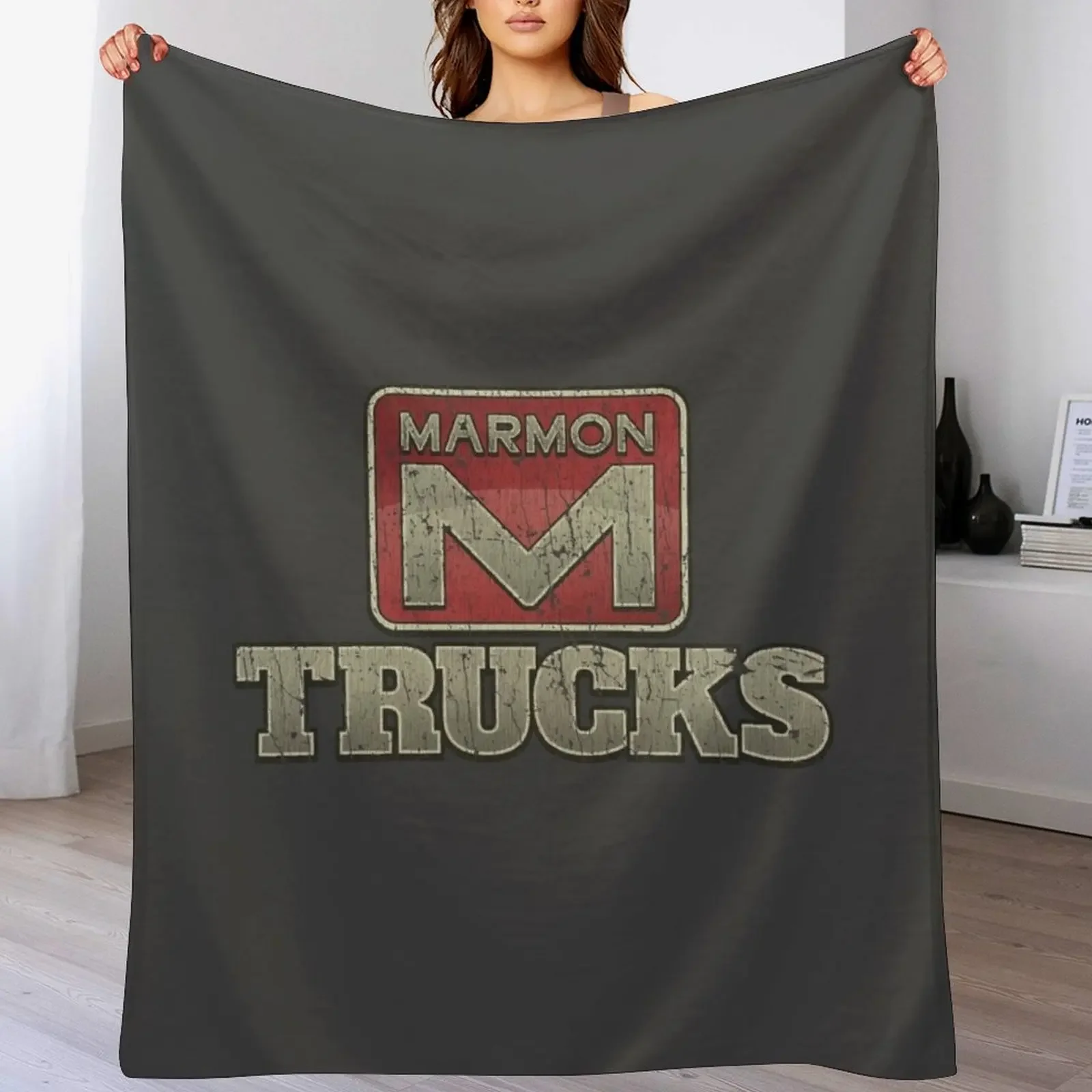 

Marmon Trucks 1963 Throw Blanket Beach For Baby For Decorative Sofa christmas decoration Blankets