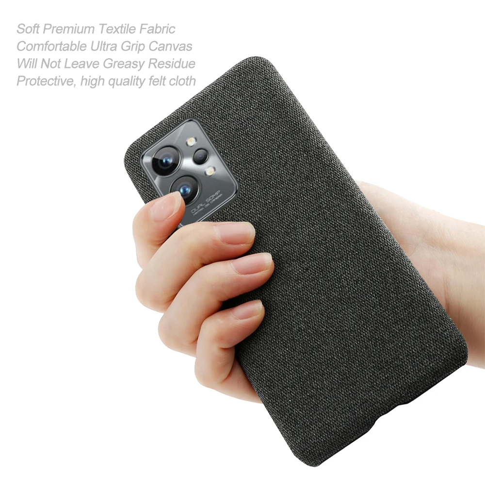 For Realme GT2 Pro Case For OPPO Realme GT2 Pro GT Neo 2 5G Cloth Texture Cover For Realme GT Master Explorer Master Edition