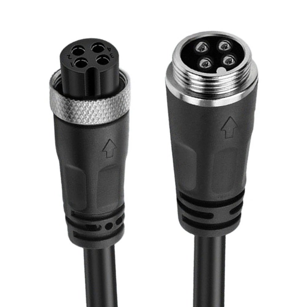 5 Pairs 2 Pin Waterproof Cable for LED Strips 20cm Length Male Female Connectors Nylon Jacket Copper Wire for Lighting