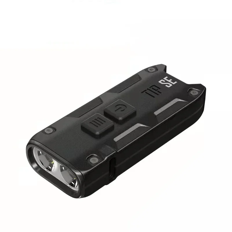 Original NITECORE TIP SE Keychain Light Dual-Core USB Rechargeable 700LM 4 Lighting Modes Utilizes 2*P8 LEDs Flashlight