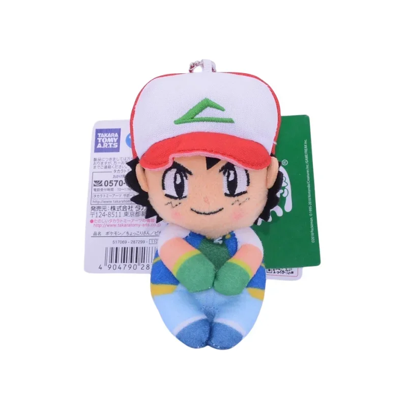 Pokemon Ash Ketchum Misty Rockets Meow Meow Plush Doll Pendant Doll  anime figure