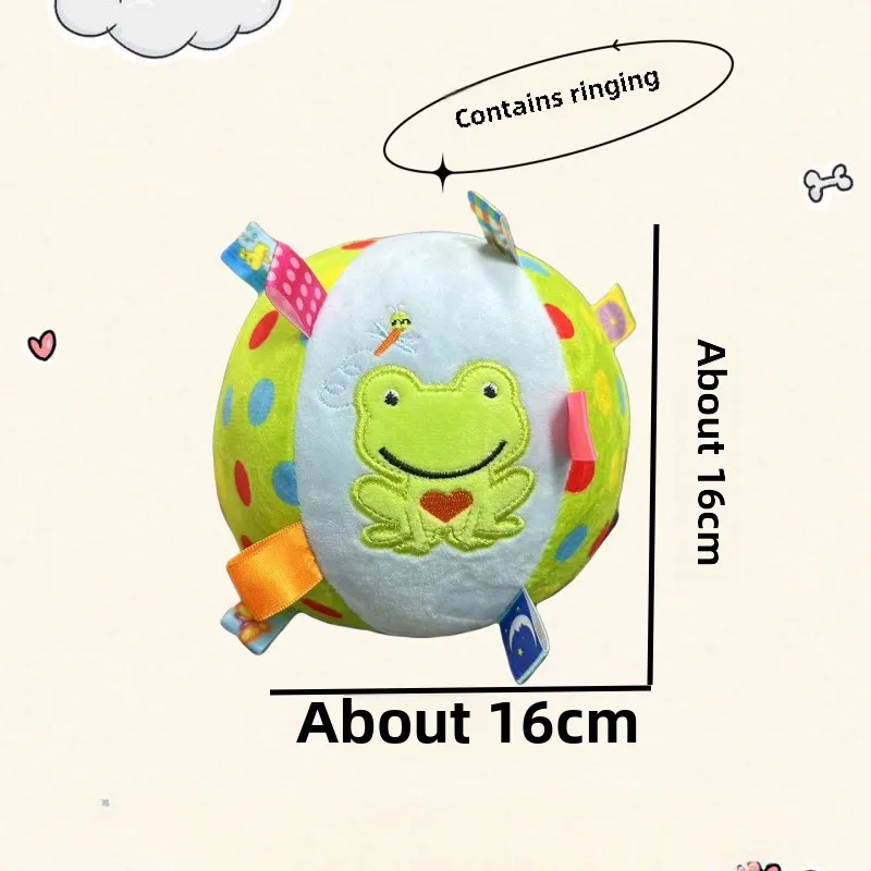 New Ribbon Ringing Sound Pet Plush Toy Ball Training Dog Toy Pets Supplies in Stock