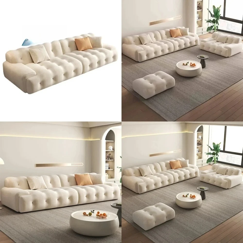 Minimalist Lazy Sofa for Europe Double Recliner for Living Room Furniture Multifunctional Elegant Divani Da Soggiorno