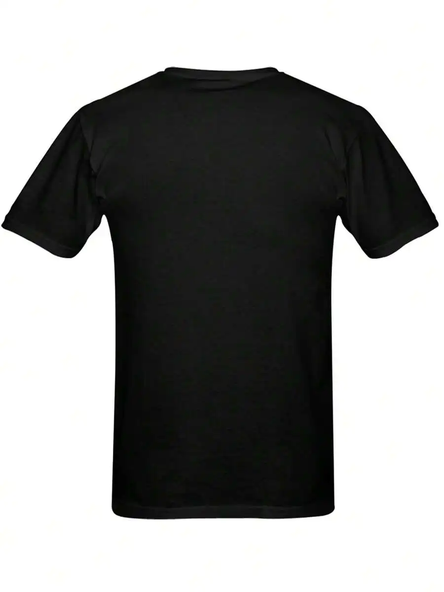 

Chess Pieces Print Mens Casual Short Sleeve Round Neck T-Shirt