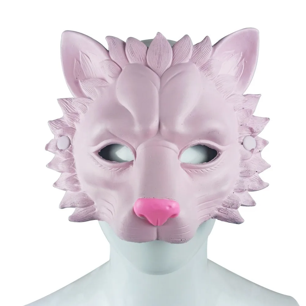 

Realistic 3D Lion Mask for Adults Halloween Carnival Cosplay Party Accessory