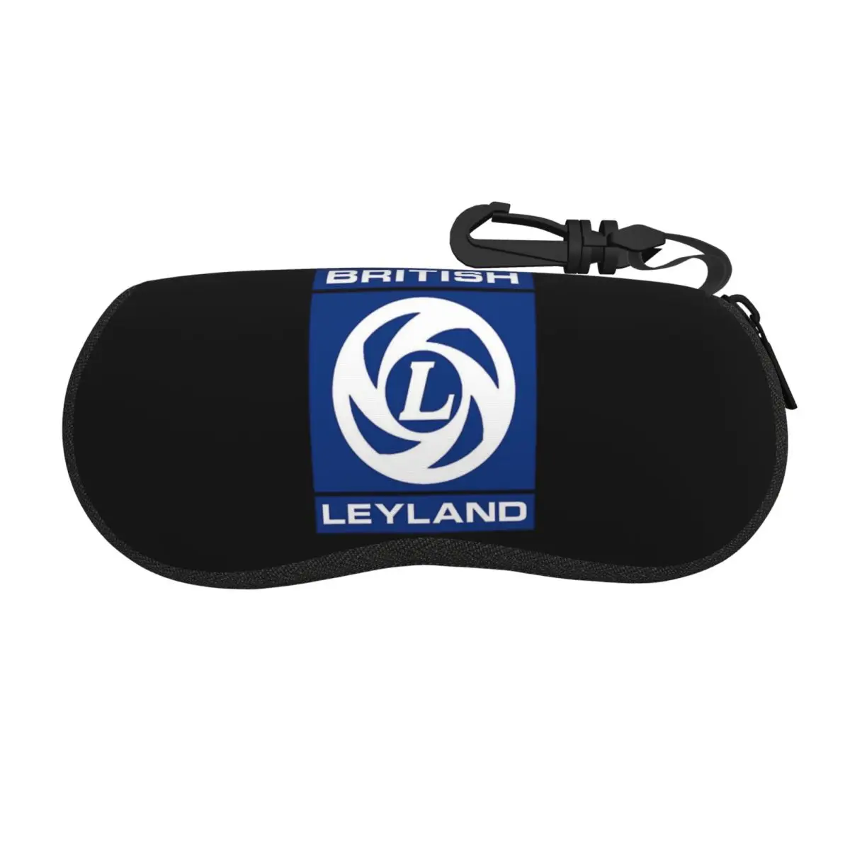 British Leyland Logo Shell Glasses Case Protective Sunglasses Box Women Men Soft Eyeglasses Bag Pouch