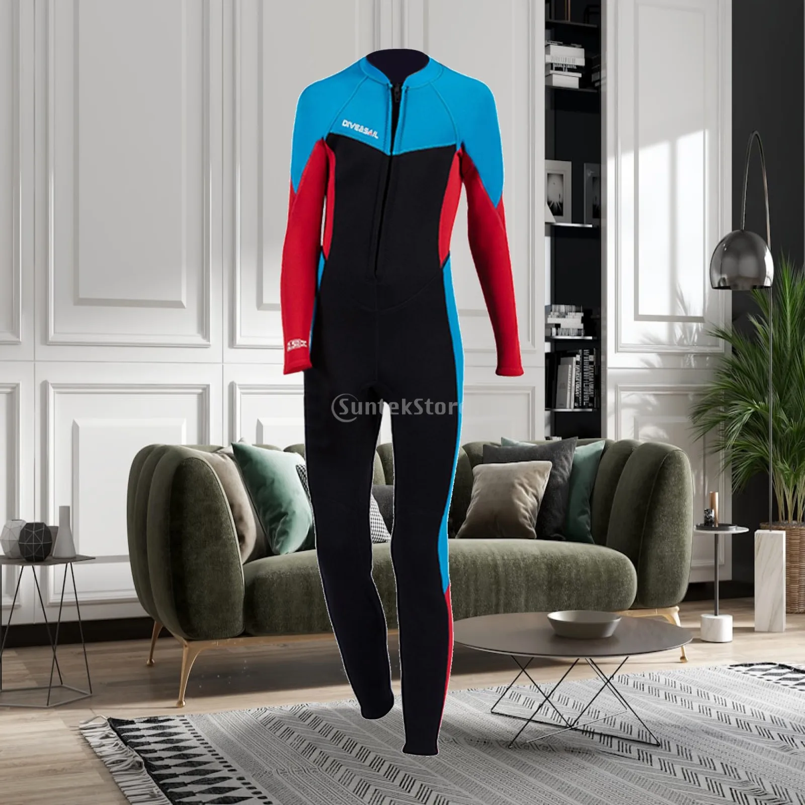 Kids Wetsuit 2.5mm Neoprene Wetsuit for Girls Boys Diving Swim Suits Full Suit