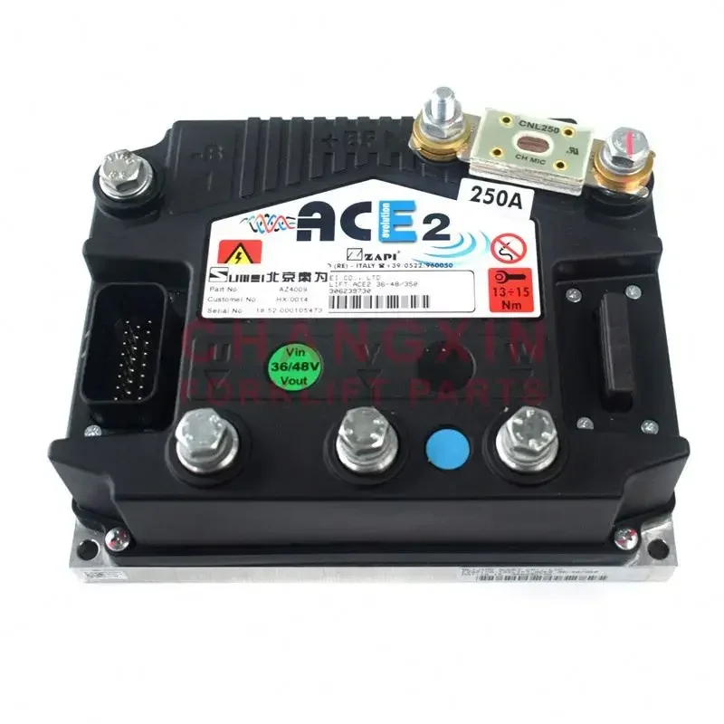 

Hot sell ZAPI AC motor controller ACE2 36-48V/350A FZ5401-INV ACE2 36-48/350