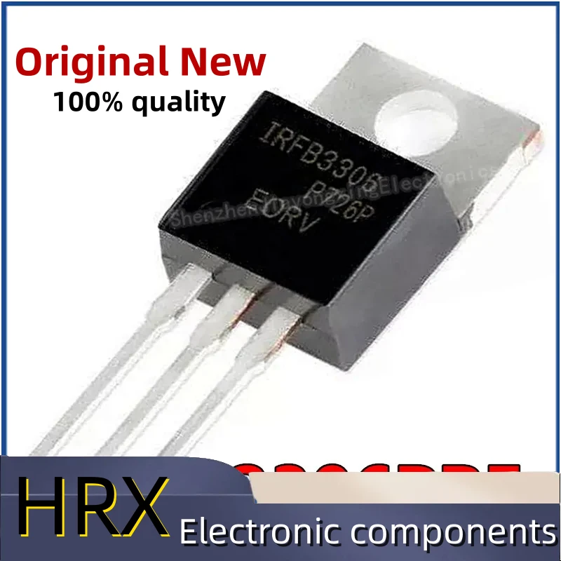 

10PCS New original IRFB3306 IRFB3306PBF TO-220 N channel 60V/160A MOSFET FET transistor