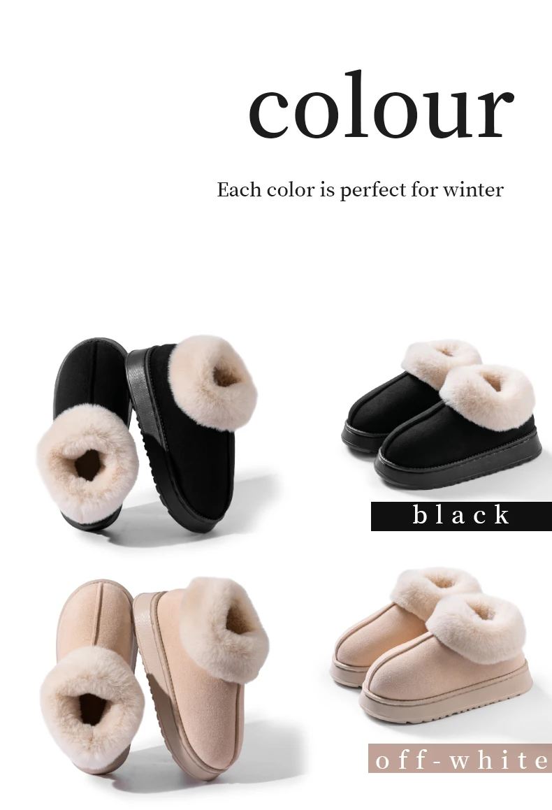 Winter-Slip-On-Hausschuhe für Herren, dicke Memory-Schaum-Sohle, ultraweiches, mit Fleece gefüttert, warme High-Top-Hausschuhe für drinnen und draußen – Detail 12