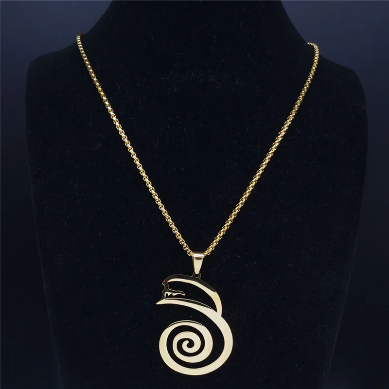 Dai Ko Myo Stainless Steel Pendant Necklace Women/Men Gold Color Master Reiki Symbol Necklaces Jewelry gargantilla N4127S02