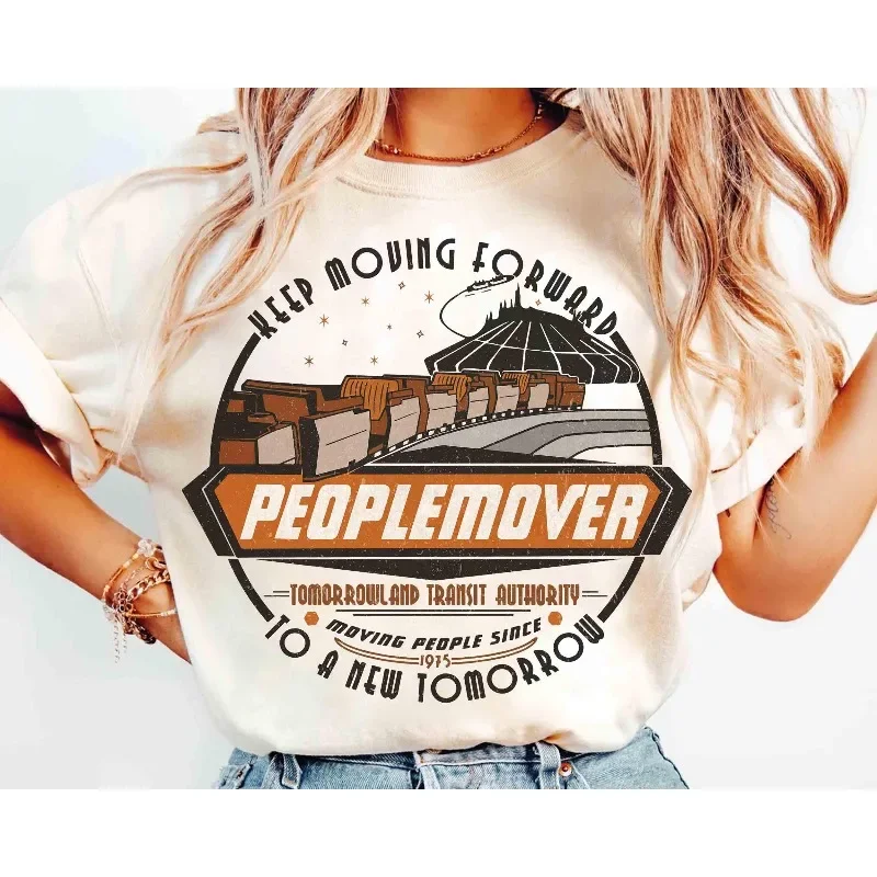 تي شيرت ديزني سبيس ماونتن بوبليموفر كيب أونوارد ريترو، تي شيرت تومورولاند ماجيك كينغدوم دبليو متطابق