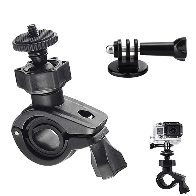 Fahrradlenker-Halterung für GoPro Hero 13 12 11 10 9 8 7 Insta360 SJCAM AKASO DJI OSMO Action 6/5PRO/4/3 Nano Kamera