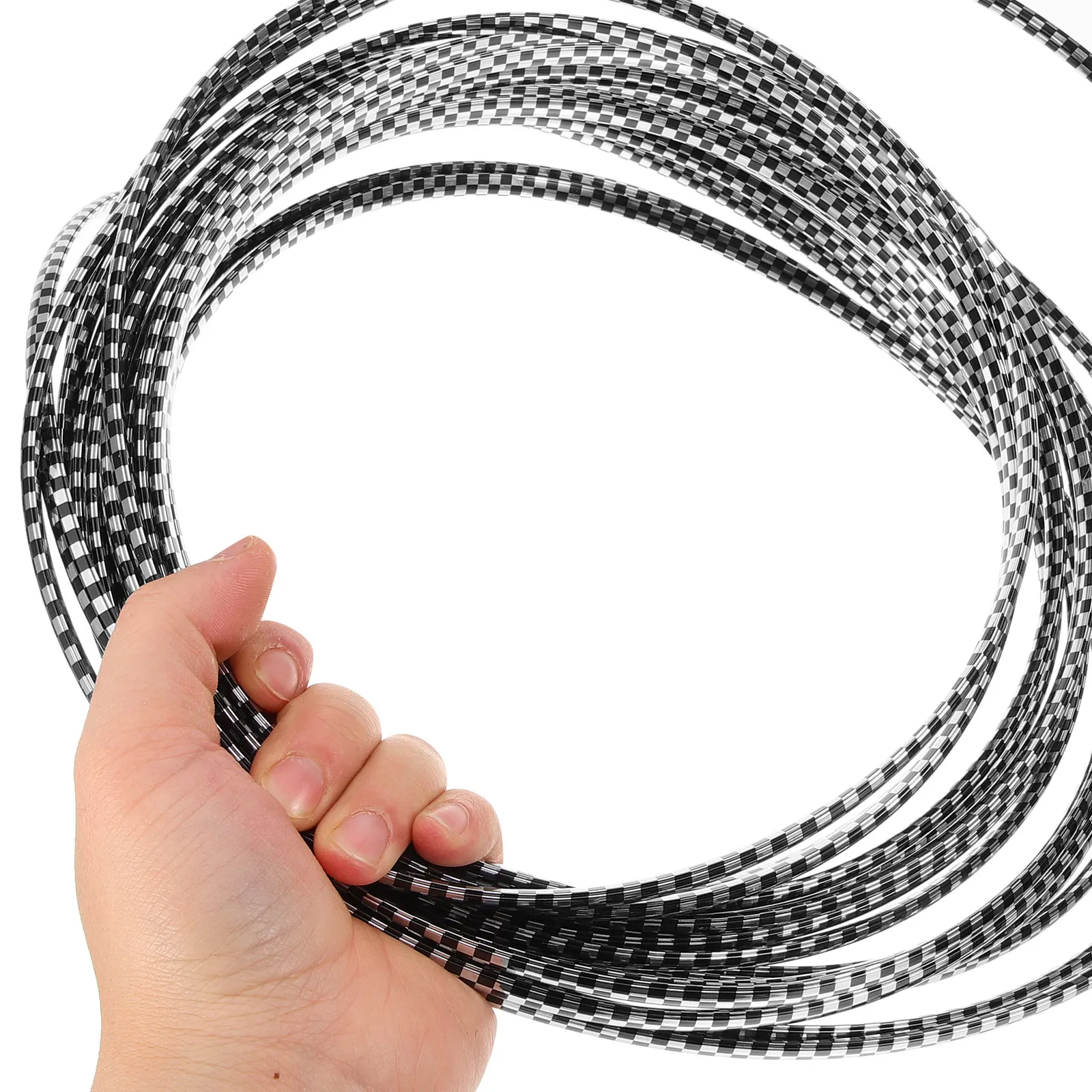 

Car Air Vent Decoration Strip Carbon Shape Easy Install Durable Materials Stylish Long Lasting Non Damaging Trim Strips