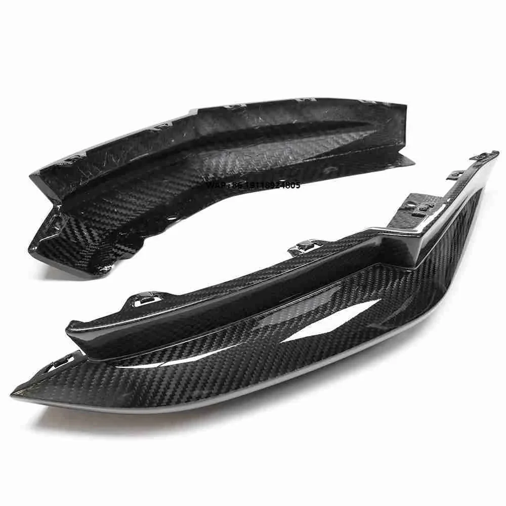 

OE Style Dry Carbon Fiber Rear Bumper Splitters for G80 M3 G82 M4 2021+ Body Kit